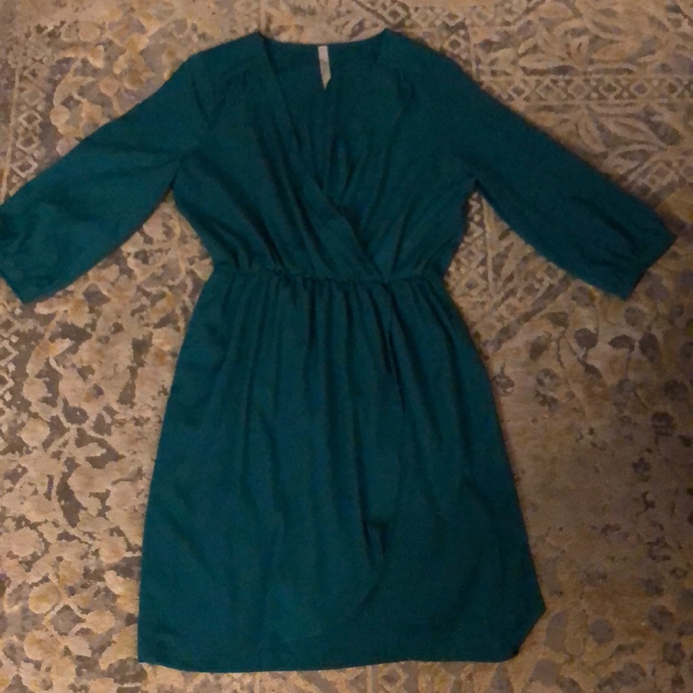 Teal Dress